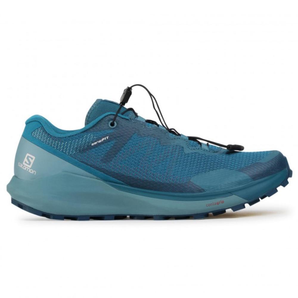 Salomon Singapore Mens Road Running Shoes - SENSE RIDE 3 Blue | 26810-PRGY